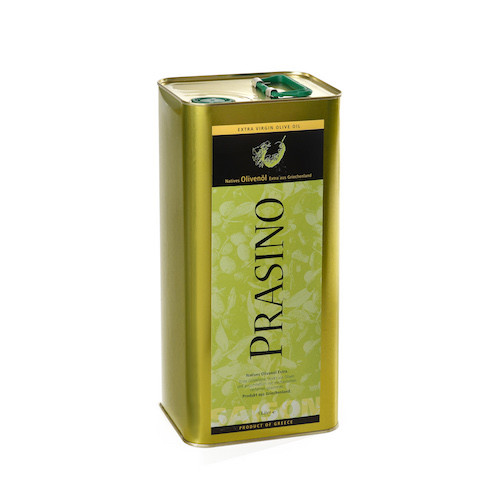 Prasino Saison Olivenöl im 5-Liter-Kanister