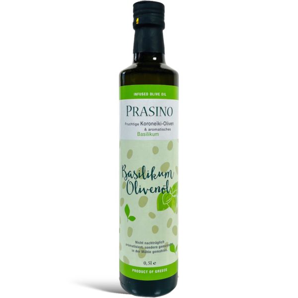 Basilikum-Olivenöl | PRASINO